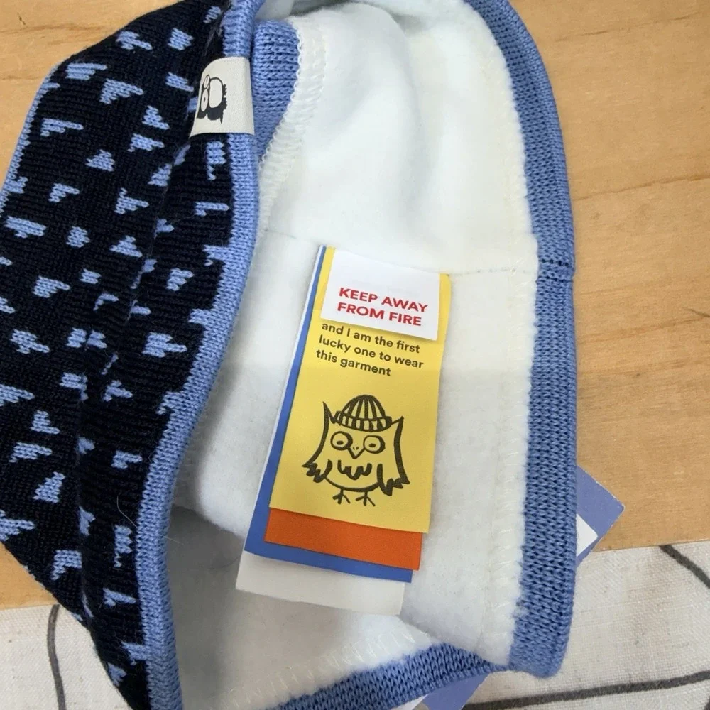 Namuk Merino Wool Headband L/XL Blue Ciel Winter Ear‎ Warmer Ski Outdoor NWT